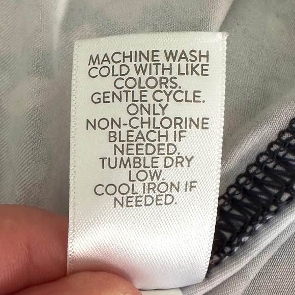 J. Jill Fit A-Line Knit Skort Size Large Floral Stretch Summer Athleisure NWOT - Picture 8 of 10